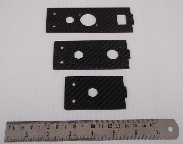 small or large thick or thin carbon fibre parts made to order