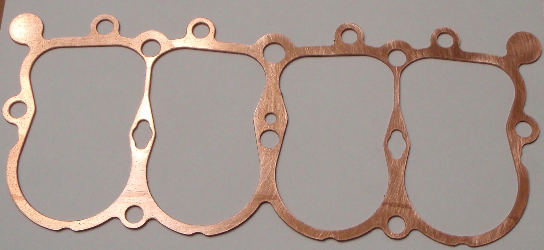 Copper gasket for cosworth engine