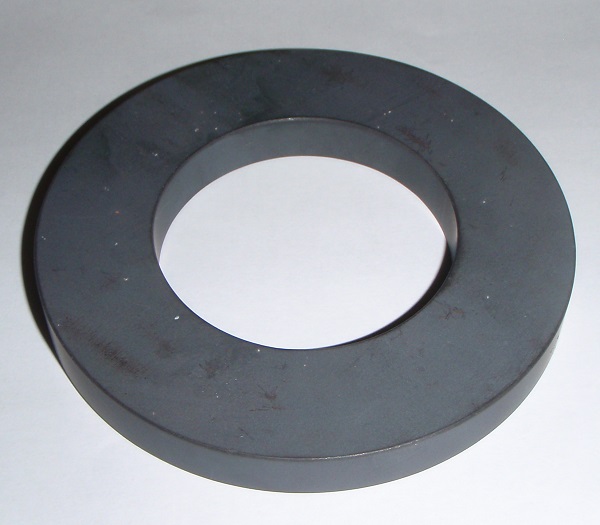ferrite toroidal core disc before cutting