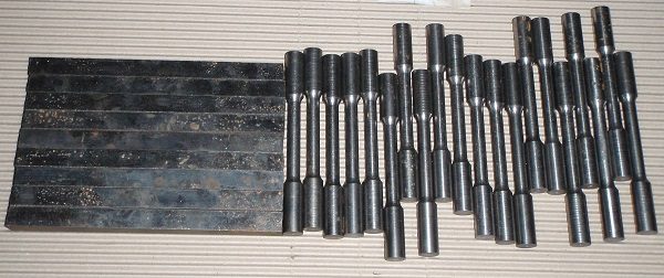 machined specimens both square and round dumbells machined specimens both square and round dumbells
